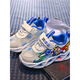 
G.DUCKKIDS boys' shoes lights and lights for summer new children's sports shoes for children's breathable mesh shoelace lights running shoes single mesh non-slip blue single mesh A829 size 27 inner length 17cm