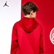 Jordan Nike AJ children's clothing children's sweatshirt boys and girls 25 spring fleece top NIKE hooded sweatshirt