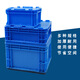 Yayue plastic turnover box European standard EU box thickened logistics box auto parts storage and sorting parts box turtle and fish storage box gray without lid 400*300*230
