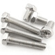 
Hethdigg JG-683 304 stainless steel cross groove pocket hexagonal machine screws External hexagonal bolt screws GB29.2 M4*20 (200 pieces)