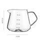 Sisters at Home Coffee Pot Hand-brewed Coffee Filter Cup Drip Pot Glass Sharing Pot Set Filter with Scale Cold Brew Cup American 600 Diamond Coffee Pot with Wooden Filter Holder Filter Cup
