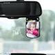 Shantou Lincun A-pillar blind spot mirror car indoor baby rearview mirror car interior observation mirror A-pillar additional lane change auxiliary mirror suction car interior rearview mirror adhesive (one price)