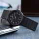 Casio (CASIO) small black watch for men and women, unisex student civil service examination, college entrance examination usable quartz watch MQ-24-1B
