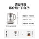 Buydeem Tea Extraction Health Pot Professional Extraction Tea Maker Household 1.5L Glass Constant Temperature Kettle Multifunctional Adjustable Darkness Kettle Good Gift K156 Oat White | Tea and Coffee Extraction | (Including Extraction Basket) 1.5L