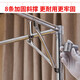 
Thickened mosquito net bracket pole rack thickened three-door floor-standing household double 1.51.8 stainless steel three-door white three-door mosquito net + bracket 12 diagonal braces (1 set 1.5 meters wide x 2 meters long