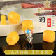 Dingfei Chicken Oil Yellow Tibetan Beeswax Buddha Head Three-way Set Bracelet Amber Buddha Bead Accessories Star and Moon Bodhi Accessories Set Tibetan Silver Pagoda/Chicken Oil Yellow Beeswax Tibetan Buddha Head-18MM