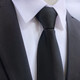 MANIYADAISHU Formal Wear Business Professional Wedding Groom Korean Style Lazy Zipper Style Hands-Free Knot Tie Groomsmen Black (Gift Box) for Men and Women