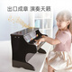Hape (Germany) Boy Toy Girl Wooden Piano Instrument 25 Key Piano Black 3-6-12 Years Old Gift E8463