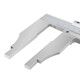 Three-quantity closed four-purpose vernier caliper oil mark line card 0-150mm high-precision stainless steel vernier caliper JDD07 stainless steel (H type) 0-300mm
