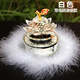 Petit Automobile Crystal Lotus Perfume Solar Aromatherapy Goddess Car Interior Decoration Car Creative Ornament Internet Celebrity White - Hairy Anti-Slip Cushion