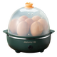 Joyoung egg steamer automatic power off household small multi-functional mini lazy breakfast artifact boiled egg egg cooker single layer retro green