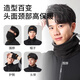 Warrior neck scarf for men, winter warm pullover scarf, trendy cycling and windproof plus velvet thickened neck sleeve to prevent cold and neck protection for men