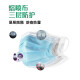 XINGONG Disposable Mask Protective Mask Ear Loop Disposable Protective Mask Blue Anti-Haze Dust Breathable Mask 50 Pack