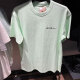 Nike Nike Camiseta de manga corta Hombres 2024 Summer Nuevo Sportswear Trendy Worty Ronda Camiseta de media manga Top informal HF6172-376/Verde S