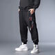 Nan Yuqiu large size casual pants men's plus size loose sports casual pants spring and summer fat men's leggings trendy fat man 200 72152 5XL recommended 220-240Jin Jin equals 0.5 kg