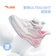 
Anta children's sneakers for men and women children's autumn and summer net leather knob button technology Lingyun running shoes [Girls] White/light pink/frozen blue 9903-2 28