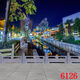 Clcey Internet Celebrity Anchor Broadcast Broadcast Torto Douyin Kuaishou Video Broma 3D Backgrote de fondo tridimensional Escena de pared de la noche al aire libre 6187 1.5 metros de ancho 2 metros de altura