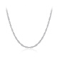 Feishengji Fat Donglai same style pt950 platinum necklace 18 women plain chain chain clavicle chain neck chain single chain without pendant for girls platinum ingot chain 45cm