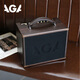 AGA guitar speaker electric box acoustic guitar folk outdoor singing instrument mobile charging selling singing instrument Bluetooth audio GA-3P + microphone + 10 big gifts + microphone stand