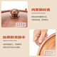 Longshun copper art copper hot pot basin thickened pure copper household induction cooker hot pot pure copper flat bottom donkey hide gelatin copper pot 30cm copper ear clear soup style (recommended for 6-8 people) 30cm