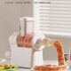 Jingyan Sausage Machine Household Food Grade Sausage Machine Sausage Machine Hand-Cranked Sausage Sausage Can Sausage Tool Casing Artifact White 3 Tubes + Casings + Cotton Thread + 100 Gloves Spiral Multi-function Sausage Machine