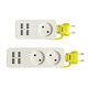 Suitable for Korean and German European power strips, German standard European standard sockets, converter drag strips, European standard USB charger strips, two European standard holes