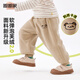 Dudujia Children's Clothing Baby Pants Autumn and Winter Children's Baby Large PP Pants Boys Cotton Pants Girls Plus Velvet Pants Winter Clothes Beige 90