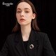 Eternelle French eternal original design brooch women's design compact collar pin brooch cardigan button corsage new style