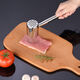 Henlu 304 stainless steel meat hammer solid steak pork hammer kitchen meat hammer household meat hammer tenderizer double-sided 304 thickened double-sided meat hammer