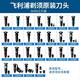 飞利浦（PHILIPS）电动剃须刀刀头适用于AT800/PT725/PT722/HQ6075刀片刀网 SH50盒装(3个刀片+3个刀网)替换HQ8