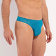 HOM French men's thong lace underwear low-waisted new high-end sexy semi-transparent boys' sexy underwear lake blue T-shaped L