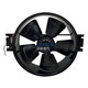 Dingzhuo Electric (DINZOO) external rotor axial flow fan 160W high temperature resistant instrument cooling exhaust fan 300FZY5-D110V