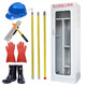Distribution room safety tools, insulated gloves, boots, electroscope, ring rod, grounding wire, safety high voltage and low voltage set, high voltage 10KV five-piece set, standard