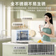 Midea Disinfection Cabinet Household Small Cupboard Cup Cabinet UV Mini Desktop Double-layer Tableware Tableware Storage Cabinet Two-Star Mother and Baby Disinfection Cabinet National Subsidy 30T03