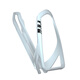 Enlee bicycle water bottle holder road mountain bike water cup holder PC plastic bicycle water cup holder cycling water bottle holder accessories white (with screws)