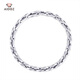 Aido Diamond Platinum Bracelet Men's pt950 Platinum Mechanical Style Bracelet Men's Fashionable Thick and High-end Feeling Jewelry Weight 22.46g Length 17cm Thick About 6mm