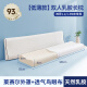 Thai Latex Pillow Double Long Pillow Integrated Extended Pillow Core Protects Couple's Cervical Vertebra to Help Sleep 1.2m1.5m 1.8180x40x1012cm High Pillow [Free Breathable Inner Pillow