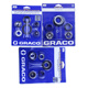 Bolsa de reparación de Graco 395/49/495/695/10957900 Piezas de anillo de sellado de rociador 248212 Graco 695/1095 Anillo de sellado