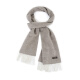 YOUNGOR scarf men's scarf all cashmere pure cashmere shopping mall same style winter warm solid color scarf beige gray bulk