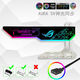 Computer graphics card bracket 5V3-pin ARGB divine light synchronized light-emitting board decoration thousand Jin Jin is equal to 0.5 kg top vertical support rod new vertical plate black ARGB interface TUF pattern