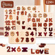 
Prince Mother Numbers and Mother Operations Puzzle toys for children 1-3 years old, wooden three-dimensional early education enlightenment girls and boys gifts 1-20 Numbers and cognitive puzzles (solid wood without paint)