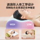 Light oxygen pillow core made in Tokyo, originally imported from Thailand, 93% natural latex pillow, wavy pillow, cervical vertebra pillow, 9cm high, 7cm low