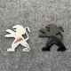 Litian applies to the new Peugeot logo 208 308 508 2008 3008 5008 modified lion tail label trunk sticker 508 bright black