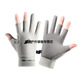 Fishing gloves that are puncture-proof and have three fingers that do not stick to bait and that are quick-drying to lures. Special men's and women's breathable sea fishing gloves that have three fingers that are leaking. Three fingers that are leaking - Fishing Black