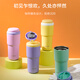乐扣乐扣（LOCK&LOCK）初见保温杯女咖啡杯钛杯不锈钢随行杯子车载水杯办公室男 镀钛) 灰色 LHC3291GR 480ml