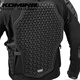 
KOMINE SAFETY/INNOVATION Off-road motorcycle ancient style armor series CE2 level anti-fall full mesh high elastic ventilation knight armor suit SK-844 Black XL