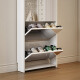 CHEERS [Gift] Shoe Cabinet XJ012XG012 Mirror Ultra-Thin Shoe Cabinet