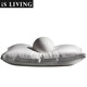 IS LIVING down pillow core imported three-dimensional white goose down pillow five-star hotel pillow space pressure-free sleeping single pillow Tencel style
