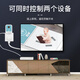 XMSJ infrared remote control switch home learning intelligent 220V power supply fan lamp TV set-top box wireless socket five-hole standard