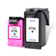 Gezhige is suitable for HP 47 ink cartridges HP 4825 ink cartridges 4828 ink cartridges 4826 4829 4877 4978 4926 4877 4925 4800 printer ink cartridges hp47 black color set